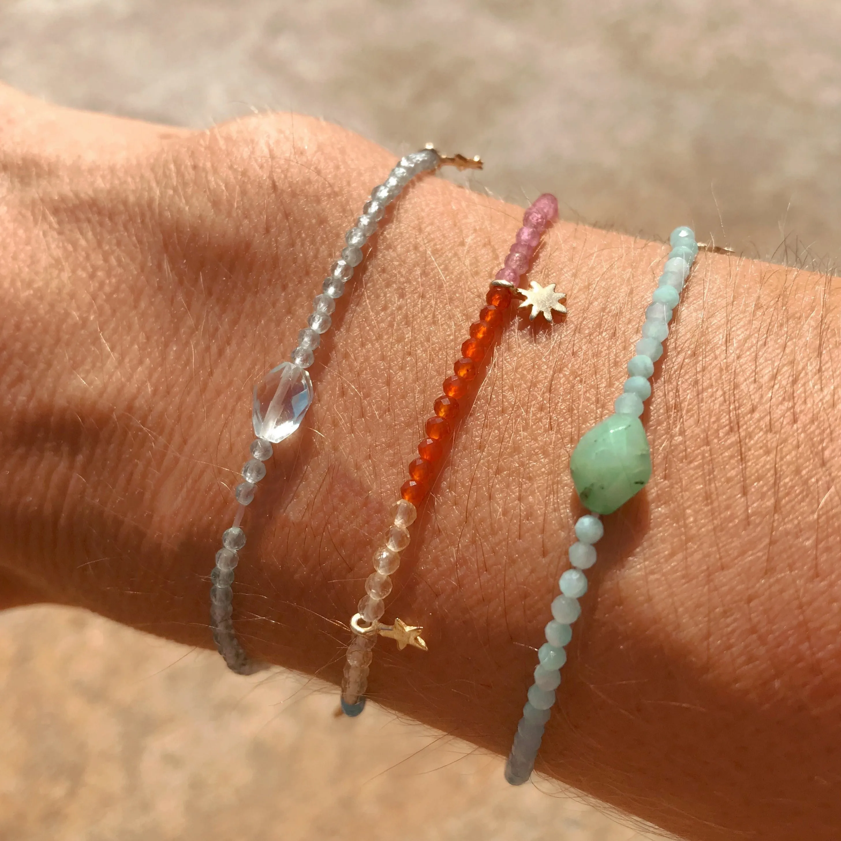 Fiesta Bracelet - Blue Topaz