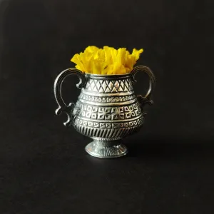 Silver Flower Vase
