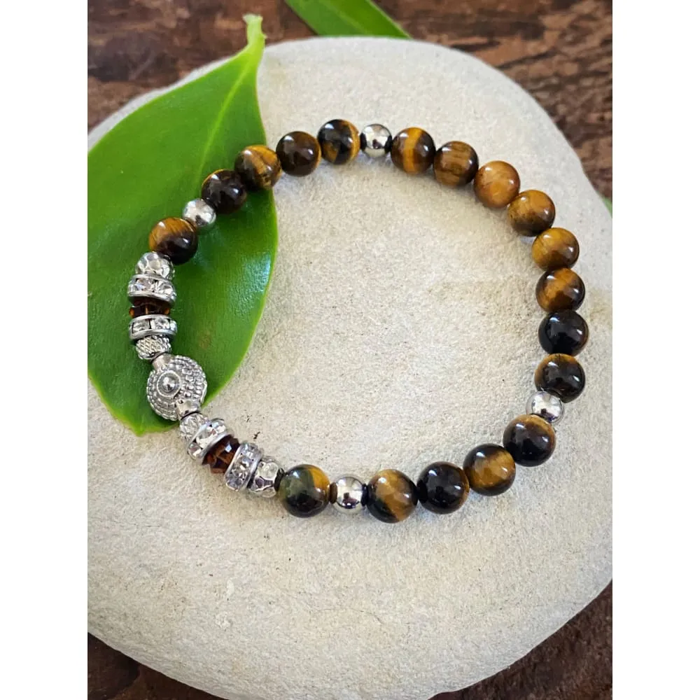 TIGER EYE CRYSTAL BRACELET