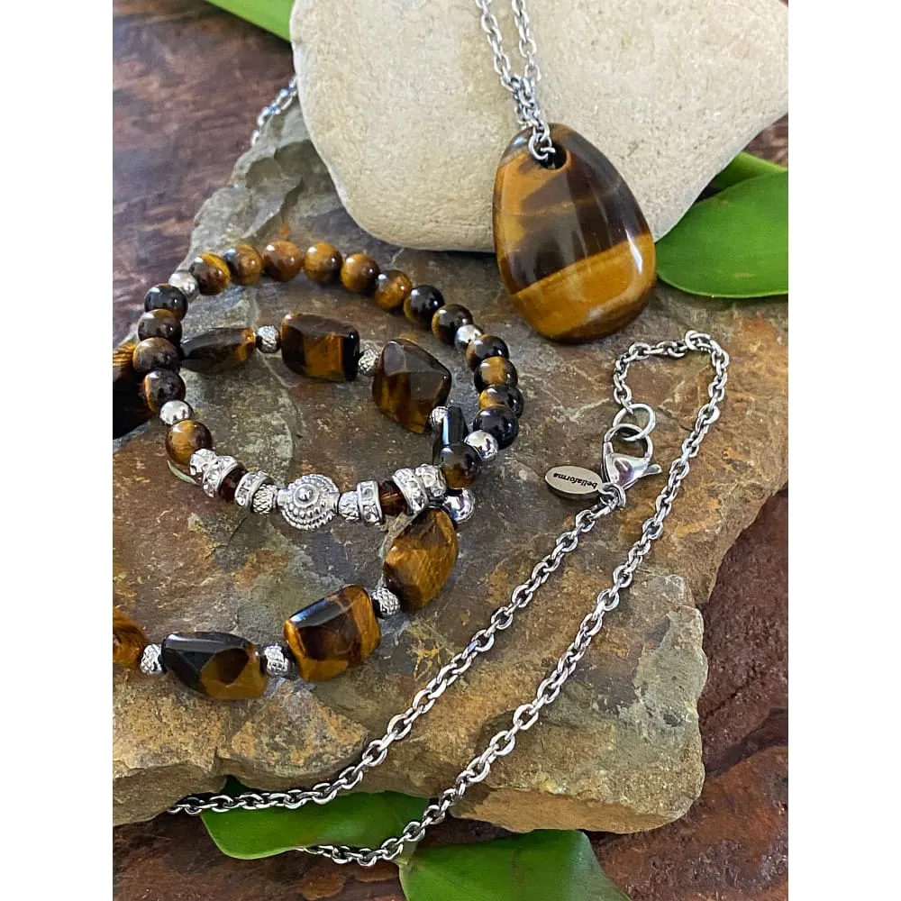 TIGER EYE CRYSTAL BRACELET