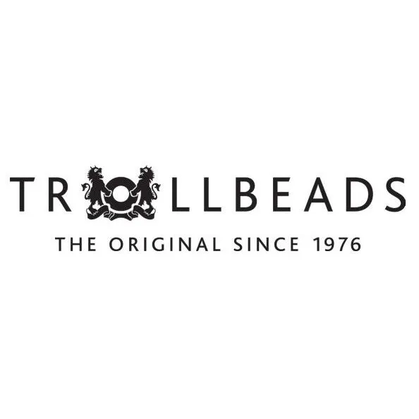 Trollbeads Glass Bead White Diamond
